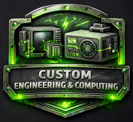 Custom-built circuit board and server hardware designed for a specific engineering solution